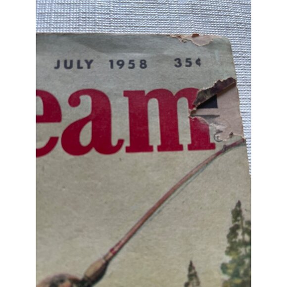 Vintage Field & Stream Magazine July 1958 Edition Fishing & Outdoors Bob Kuhn - Picture 3 of 12